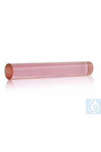 Gekleurde staven in borosilicaatglas 3.3. diameter 8 x 1200 L, roze